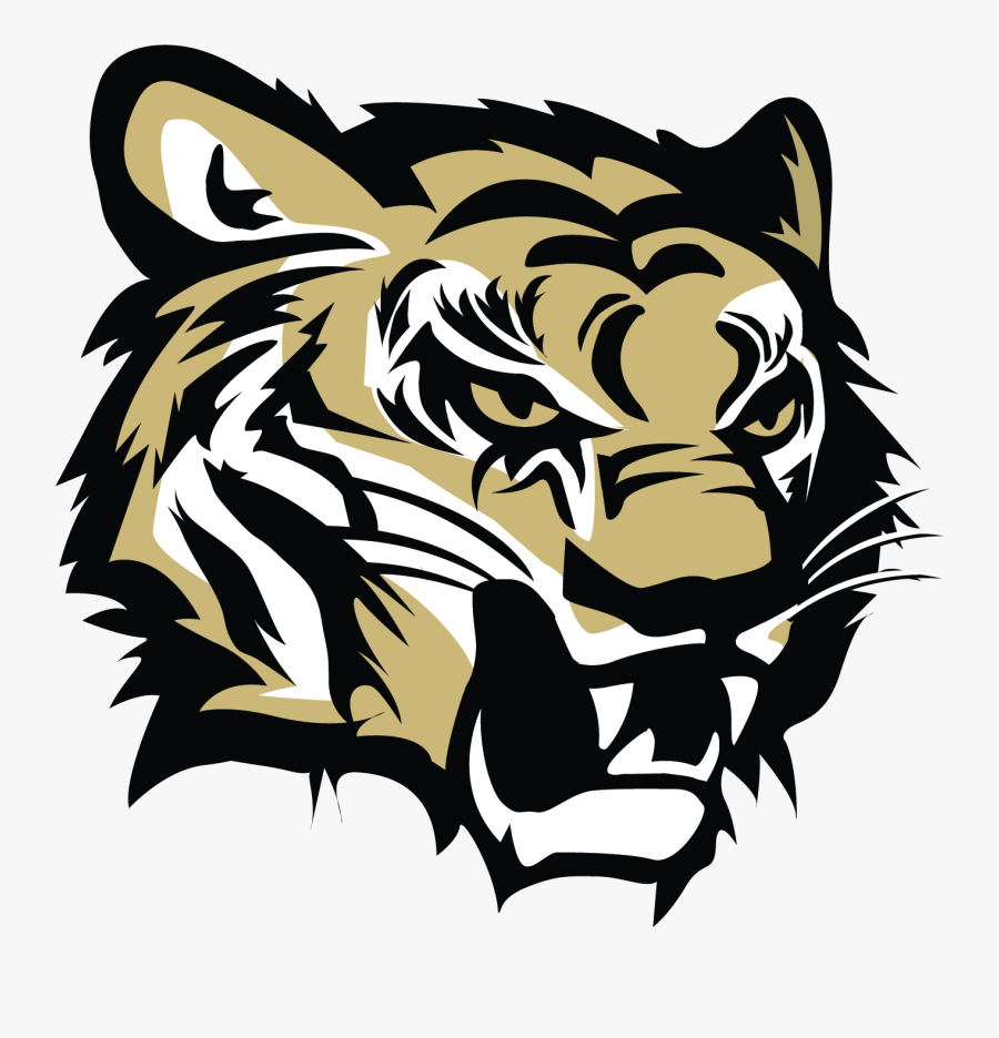 Tiger Mascot Head Logo Download - Northeast Mississippi Community College Mascot, Transparent Clipart