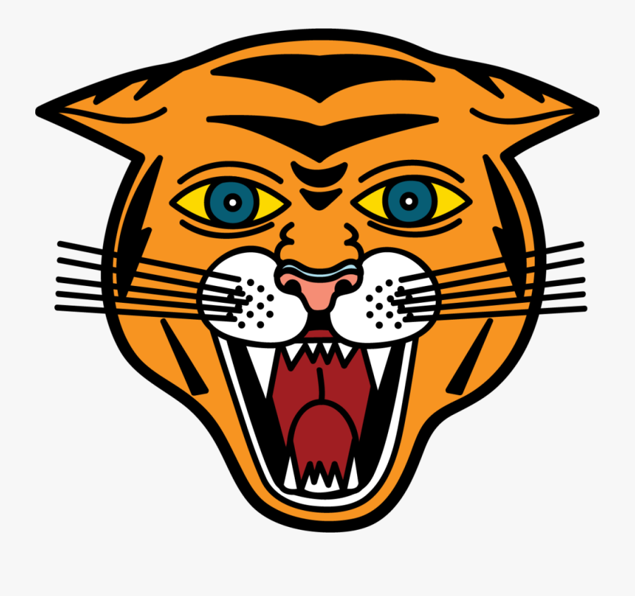 Transparent Tiger Head Png, Transparent Clipart