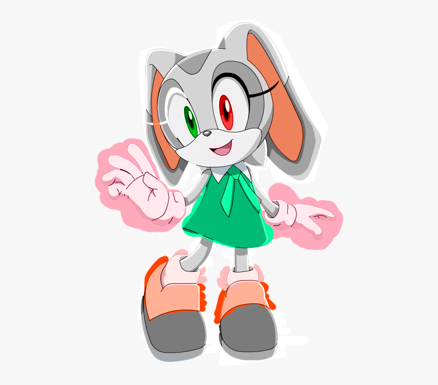 Png Black And White Stock I Swear Sonic - Draw Cream The Rabbit Cute, Transparent Clipart