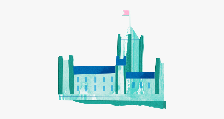 Castle, Transparent Clipart