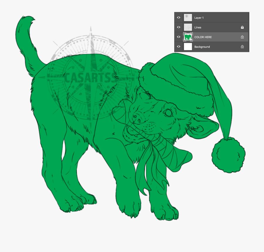 December Calendar Lineart, Transparent Clipart