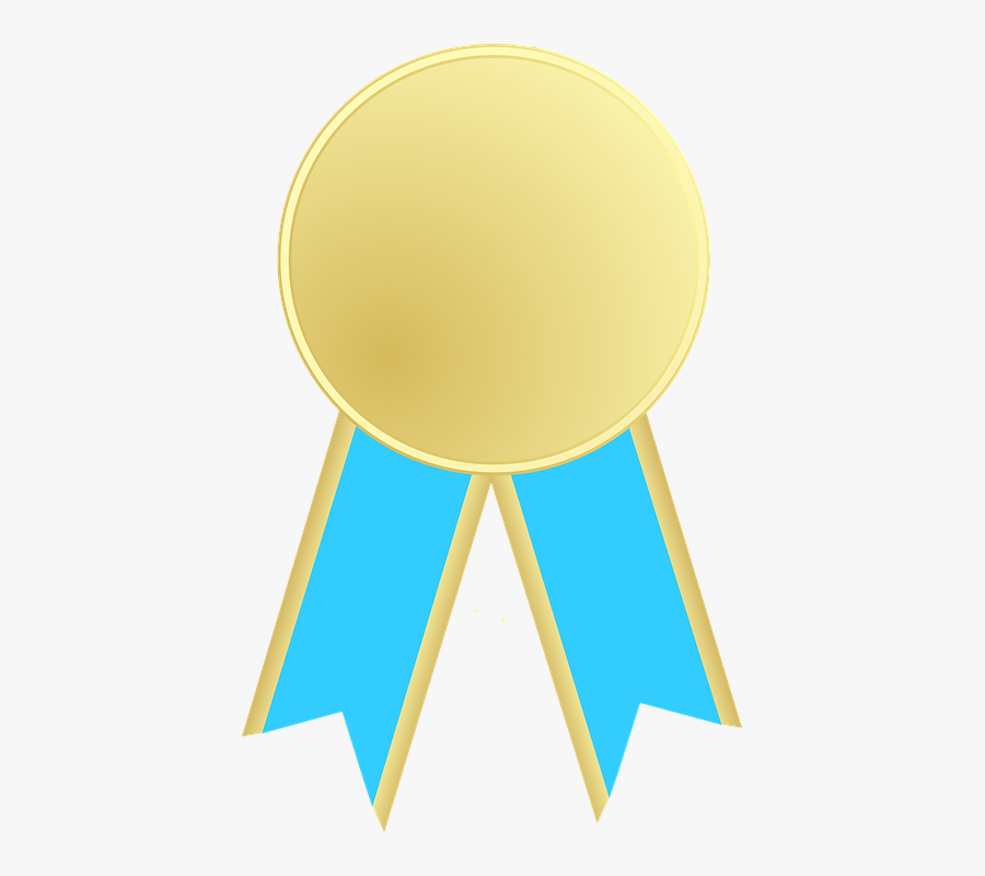 Order, Gold, Blue, Decoration, The Rivalry, Colored - Clip Art Sertifikat, Transparent Clipart