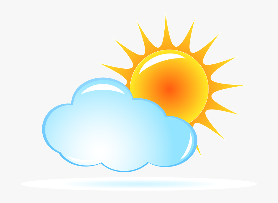 Simple Clouds Sun Pattern Png Download - Wappen Basse Terre, Transparent Clipart