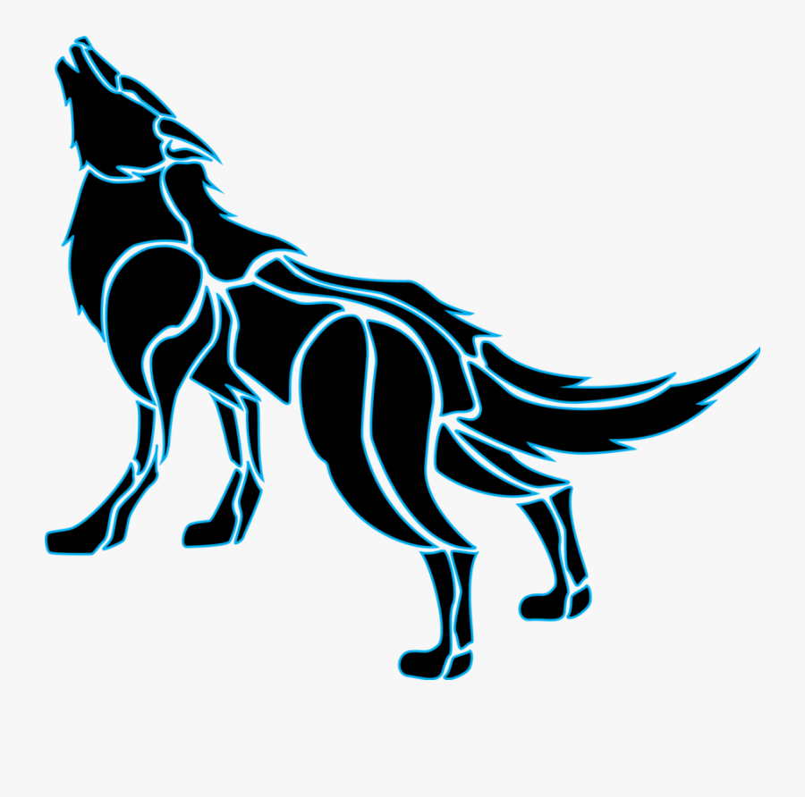 Dog Red Fox Clip Art - Tribal Wolf Logo No Background, Transparent Clipart