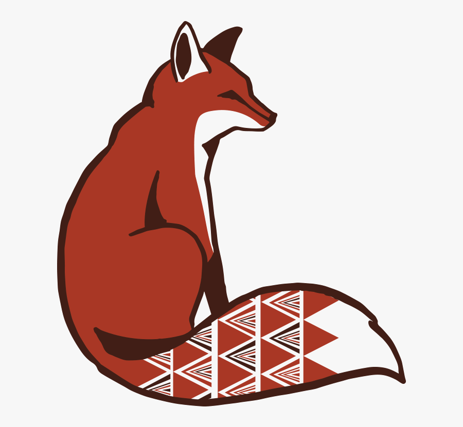 Red Fox Clip Art, Transparent Clipart