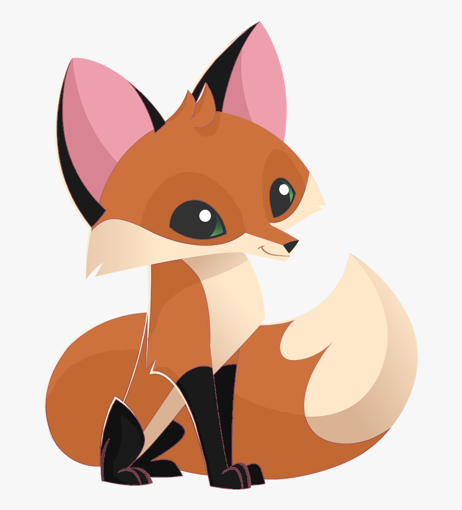 Fox - Fox Animal Jam Png, Transparent Clipart