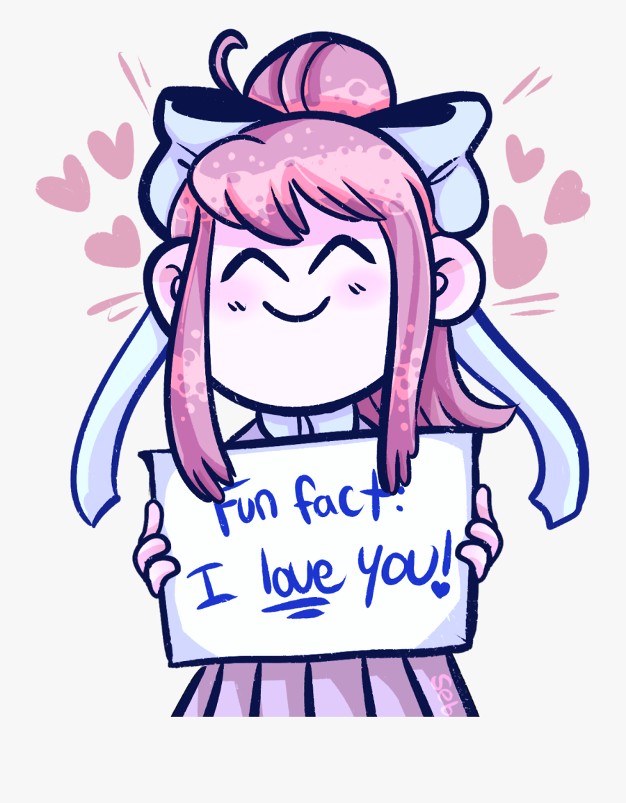 Funmonika"s Fun Fact - Doki Doki Literature Club Things, Transparent Clipart