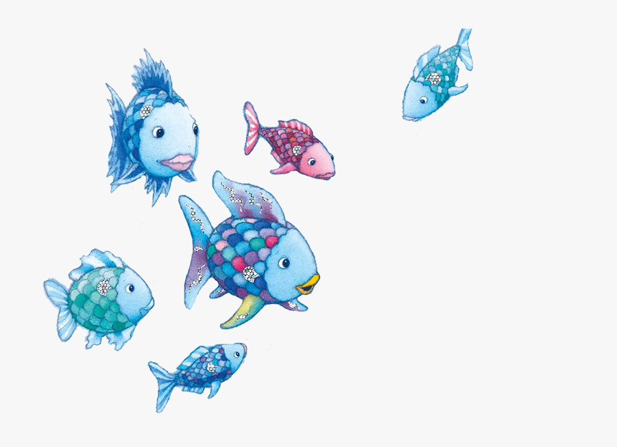 Regenbogenfisch Zum Ausdrucken, Transparent Clipart