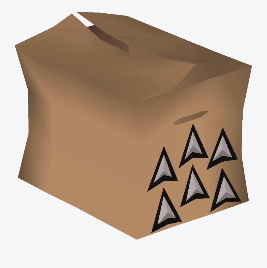 Transparent Arrow Head Clipart - Paper Bag, Transparent Clipart