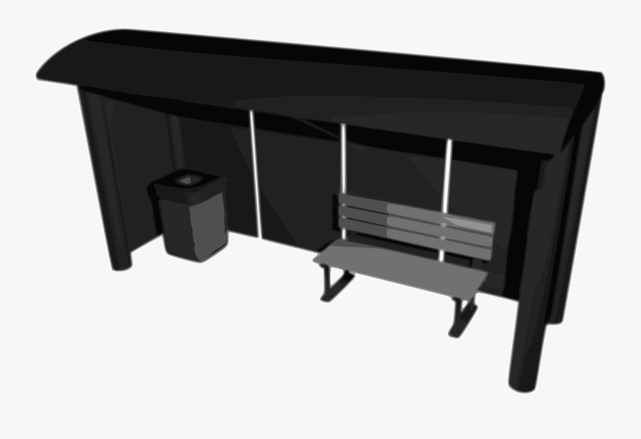 Bus Stop Clip Arts - Halte Png, Transparent Clipart