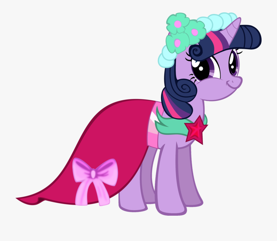Transparent Dress Vector Png - Twilight Sparkle Canterlot Wedding, Transparent Clipart