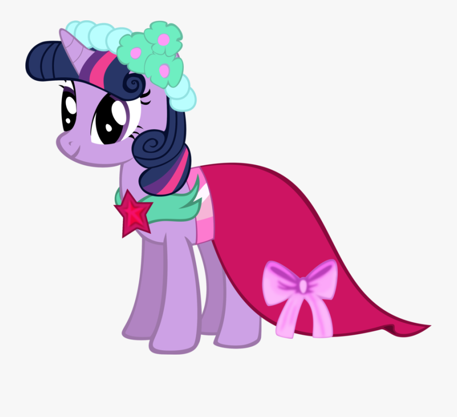 Bridesmaid Twilight Sparkle By Ibelcomputing-d4rucbu - Twilight Sparkle Canterlot Wedding, Transparent Clipart