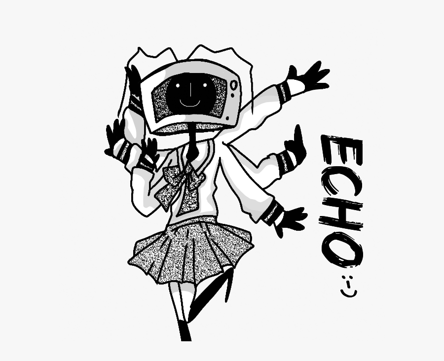 Echo - Cartoon, Transparent Clipart
