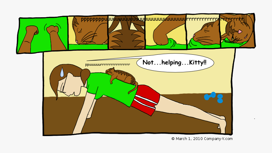 Workout Buddy - Cartoon, Transparent Clipart