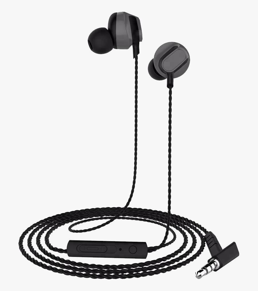 Wired Stereo Disposable Earphone Headset In-ear Earbuds - Headphones, Transparent Clipart