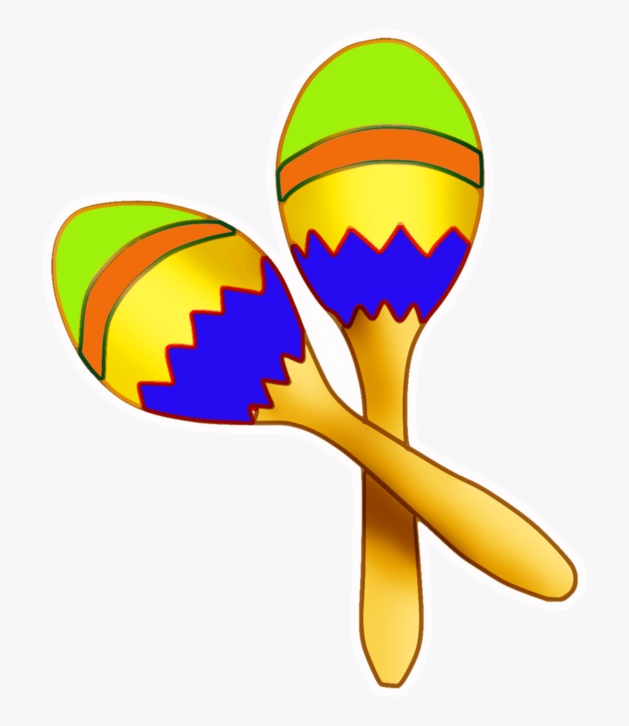 Maracas Transparent Yellow - Maraca Transparent, Transparent Clipart