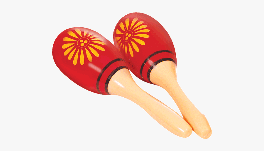 Cpk Ed456r Plastic Oval Shape Maracas - Maracas Tropical Png Files, Transparent Clipart