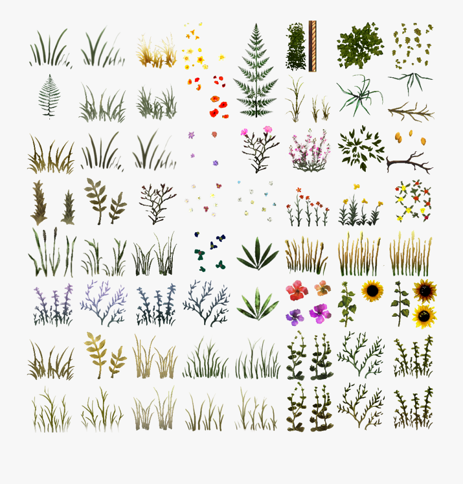 Preview - Grass Texture Line, Transparent Clipart