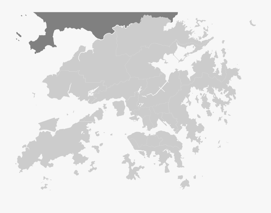 Clip Art Hong Kong On World Map - Hong Kong Urban Area, Transparent Clipart