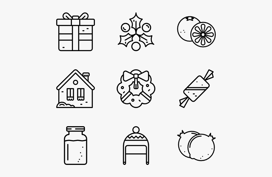 Christmas - 360 Video Icon, Transparent Clipart