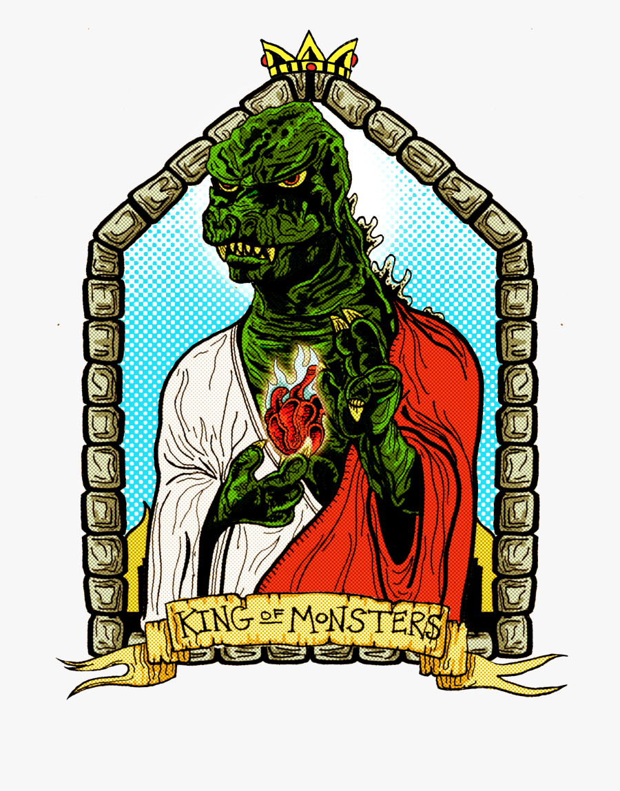 Kingofmonsters - Illustration, Transparent Clipart