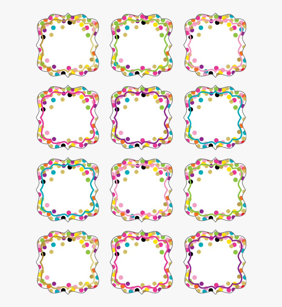 Confetti Mini Accents, Transparent Clipart