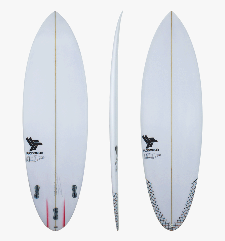 Transparent Surfboard Short - Surfboard, Transparent Clipart