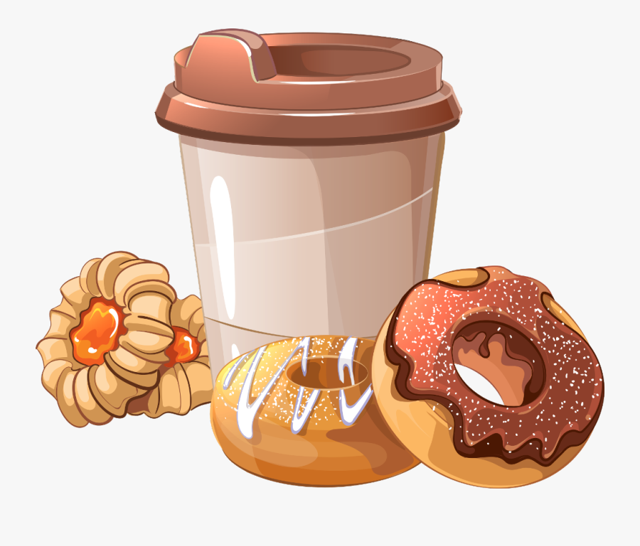 #donut #donuts #coffee #food #freetoedit #mimi #sticker - Advertisement Donuts, Transparent Clipart