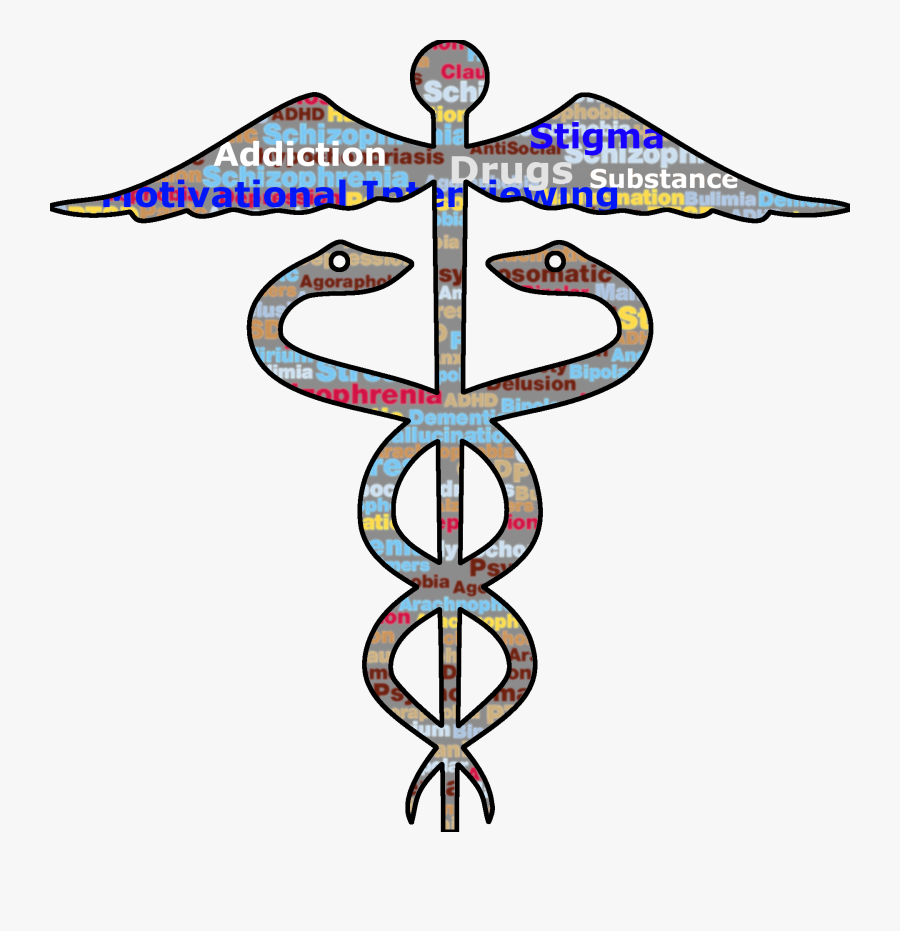 Motivational Interviewing Caduceus Logo - Cross, Transparent Clipart