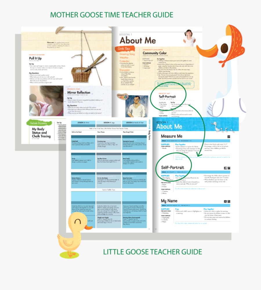 Mother Goose Time Teacher Guide, Transparent Clipart