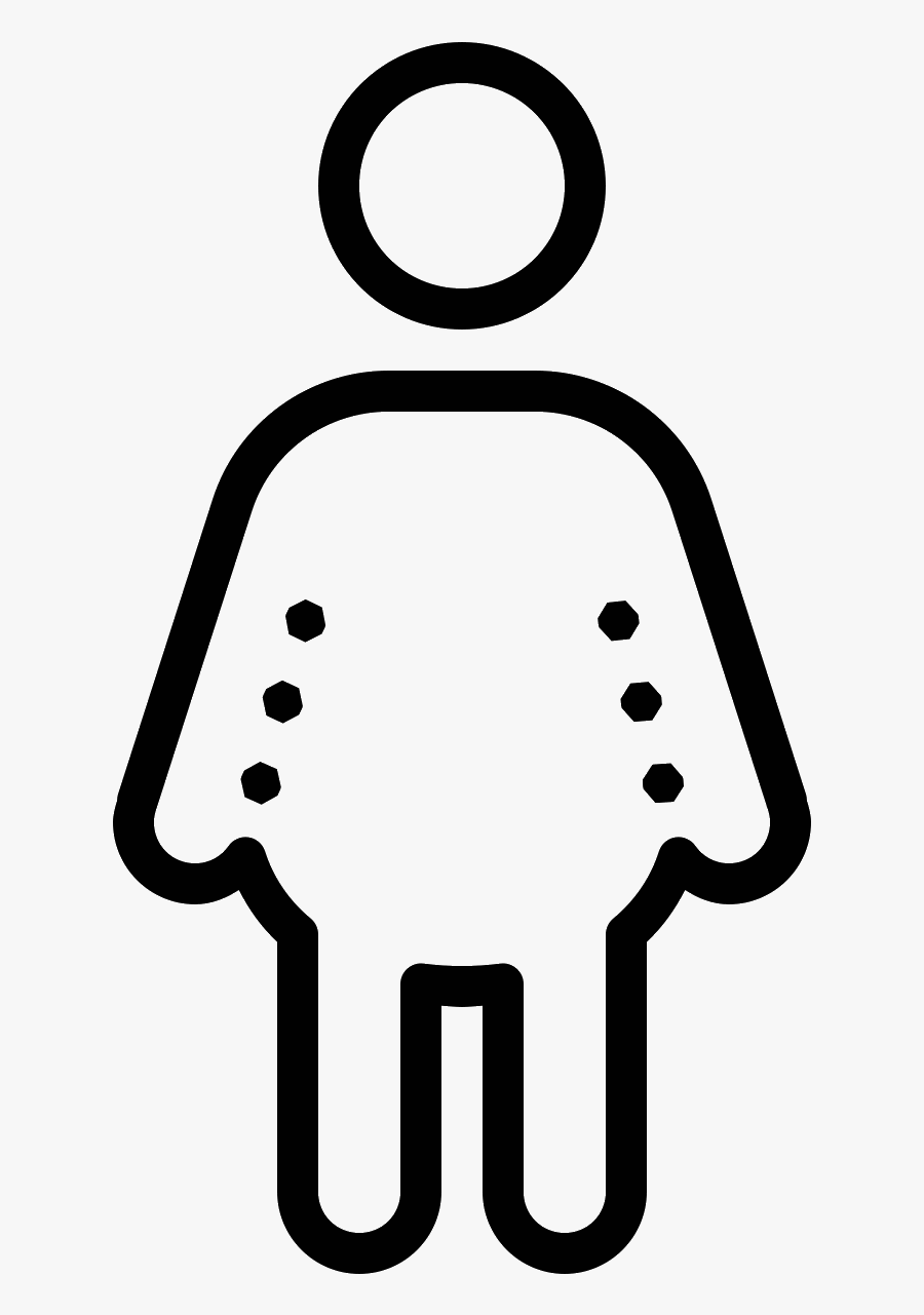Fat Man Icon, Transparent Clipart