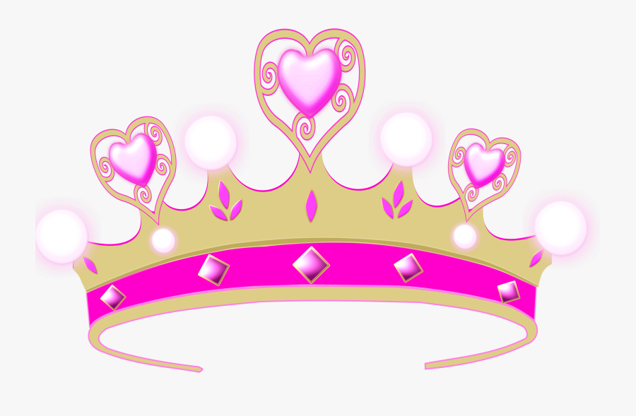Crown Clip Comb - Princess Crown Clip Art, Transparent Clipart