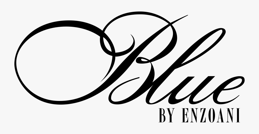 Blue By Enzoani Logo, Transparent Clipart