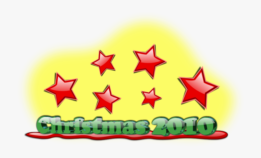 Free Christmas 2010 Text - Christmas 2010, Transparent Clipart