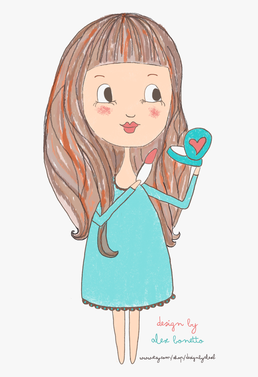 Bimba Disegnata, Transparent Clipart