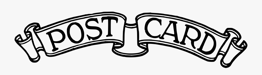 Clipart - Post Card Logo Png, Transparent Clipart