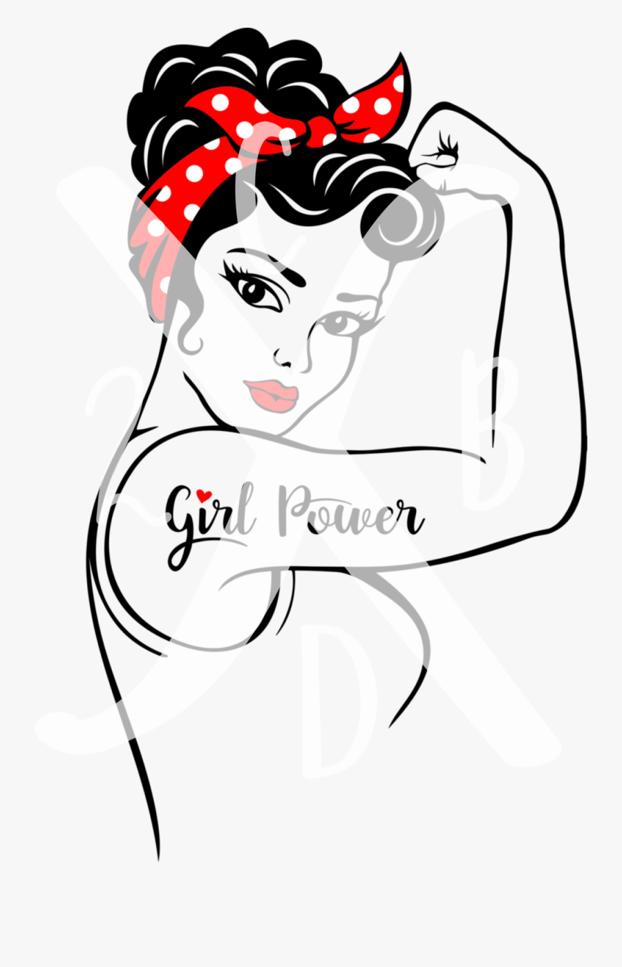 Girlp1 - Imagenes De Girl Power, Transparent Clipart