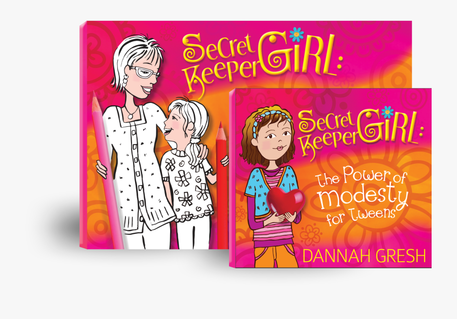 Transparent College Girl Png - Secret Keeper Girl Books, Transparent Clipart