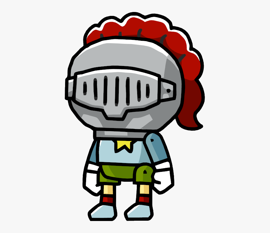Helmet Clipart Knight - Maxwell Scribblenauts Png, Transparent Clipart