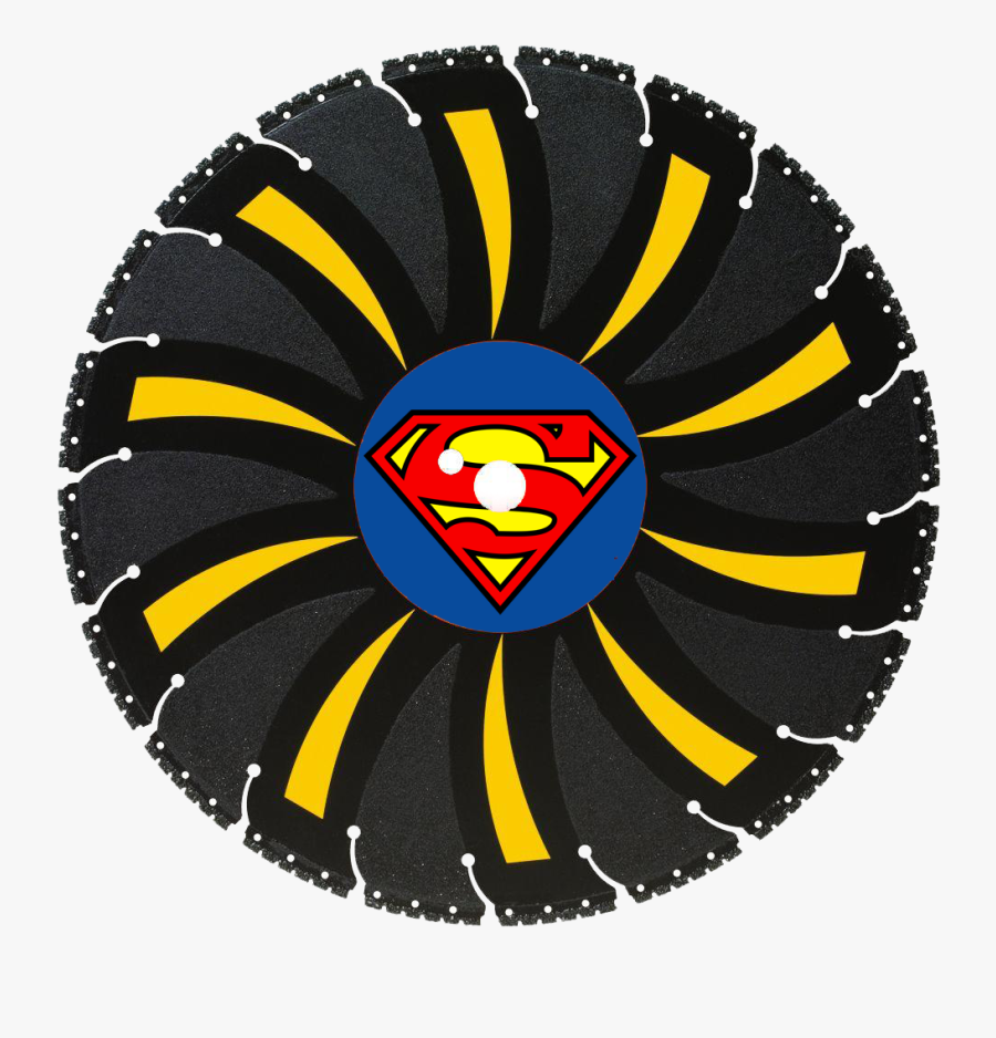 Superman Rescue Supreme Series Diamond Blade - 20 Tooth Circular Saw Blade, Transparent Clipart