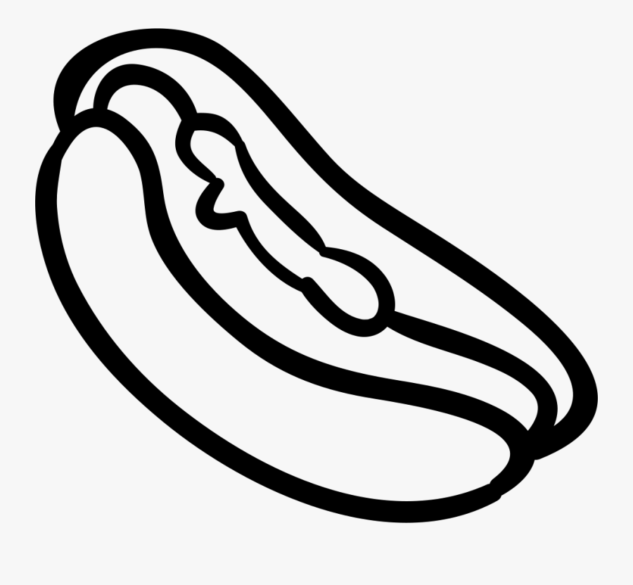 Hot Dog, Transparent Clipart