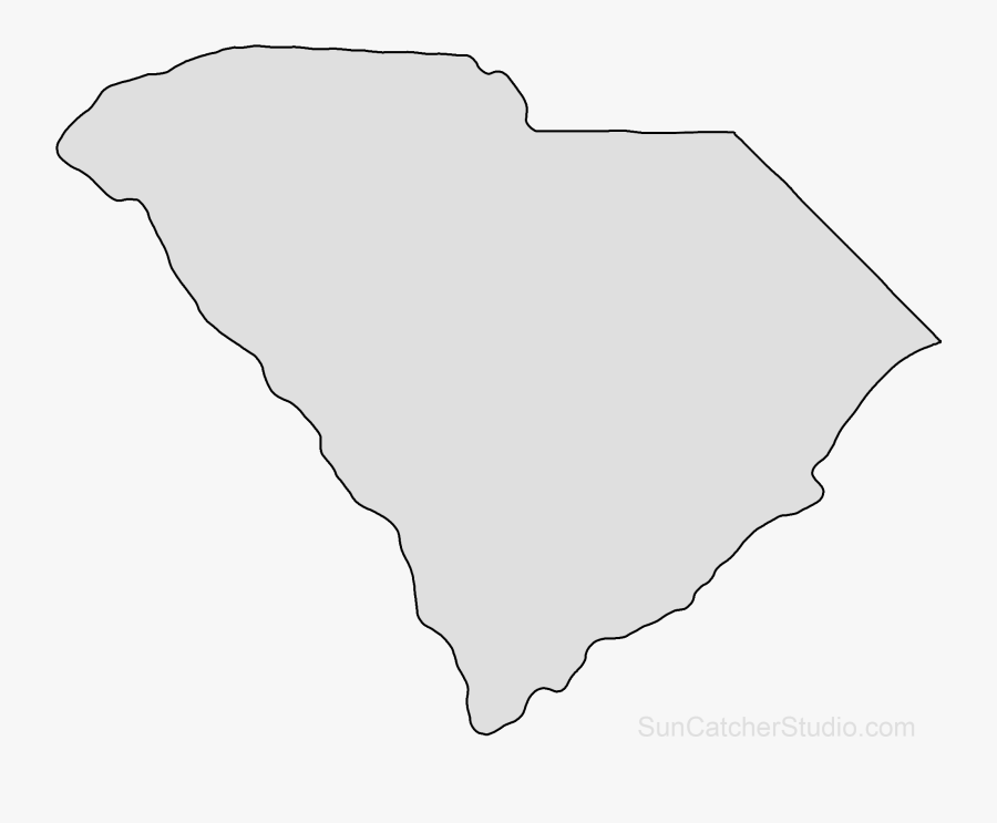 Printable South Carolina Outline Free Transparent Clipart Clipartkey