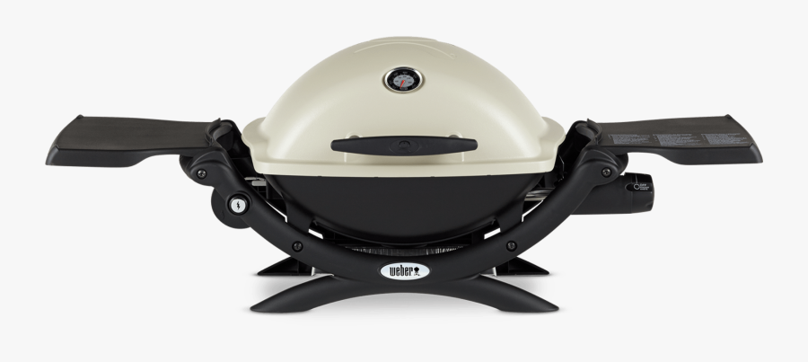Weber® Q 1200 Gas Grill View - Weber Q1200 Titanium, Transparent Clipart