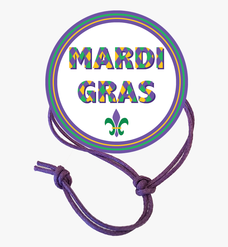 Mardi Gras Napkin Knot - Portable Network Graphics, Transparent Clipart