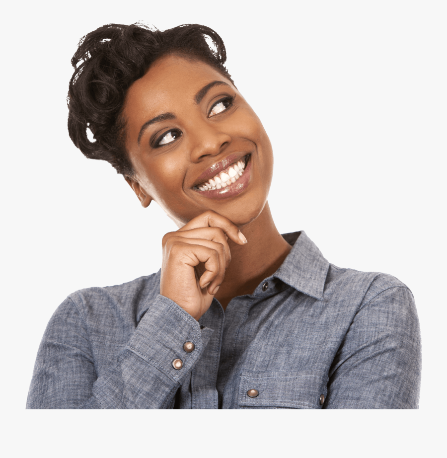 Clip Art Women For Free - Black America Happy Woman, Transparent Clipart