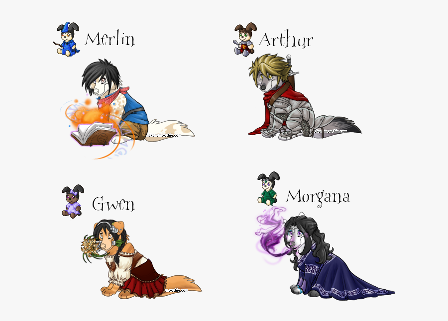 Merlin And Gwen Kiss, Transparent Clipart