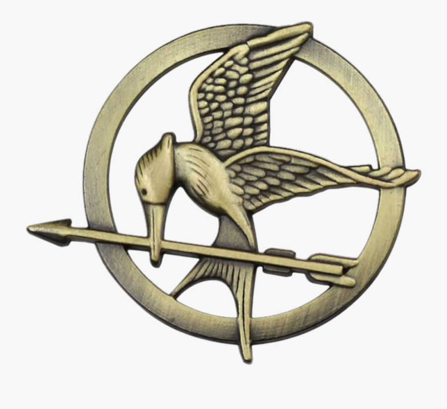 The Hunger Games Mockingjay Pin"
 Title="the Hunger - Mockingjay Pin Logo Png, Transparent Clipart