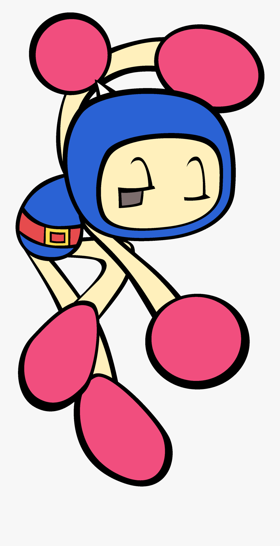 Bomberman R Vector, Transparent Clipart