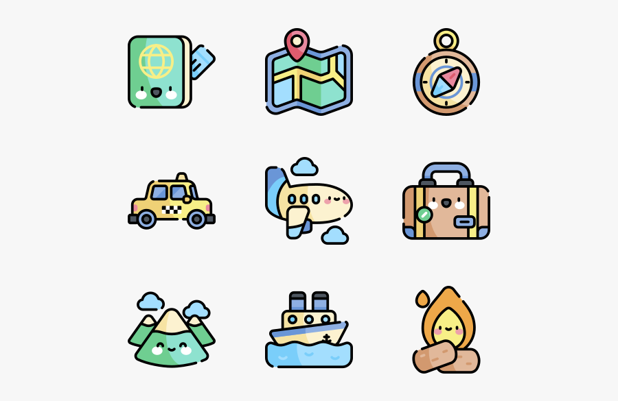 Global Warming Symbols, Transparent Clipart