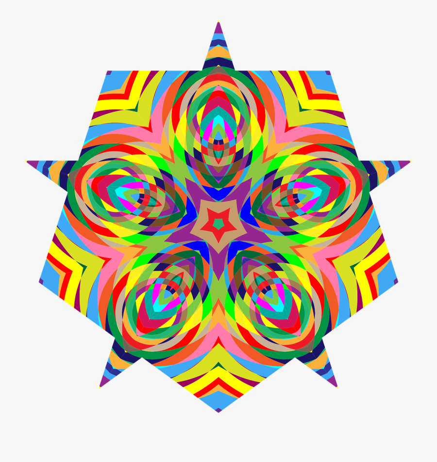 Clip Art Psychedelic Art - Psychedelic Art, Transparent Clipart